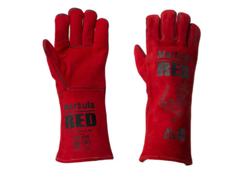 Martula Red Kevlar Welders Glove at Your Safety Factory