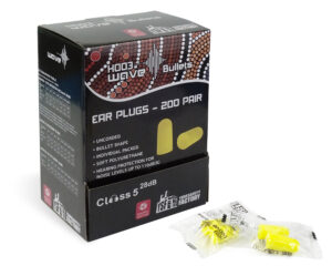 Wave Bullet Earplugs at Your Safety Factory