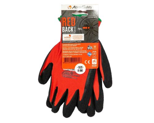 Redbacks Nylon Gardening Gloves at Your Safety Factory