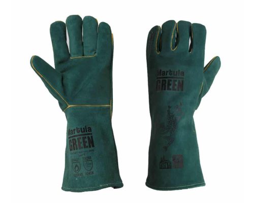 Martula Green Lefties Welders Glove at Your Safety Factory